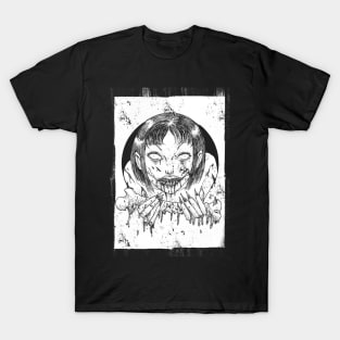 Bloody Savage (White print) T-Shirt